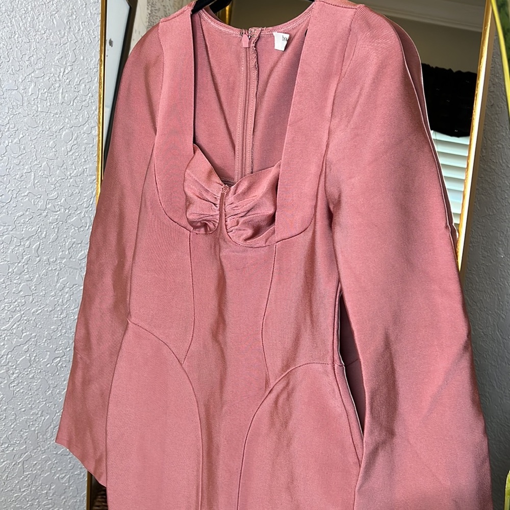 HOUSE OF CB 'Body' Rose Bandage Midi Dress NWOT - Picture 9 of 10